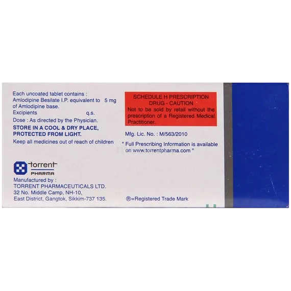 corvadil 5mg tablet 10's